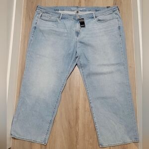 NEW Torrid Jeans Low Rise Baggy Straight Leg Denim Stretch PLUS size 28R /29